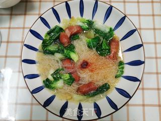 白菜粉丝煲的做法步骤:14