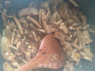 干锅茶树菇的做法步骤:9
