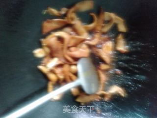 孜然泡椒爆羊肚的做法步骤:5