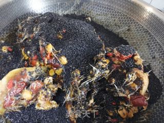 核桃黑芝麻红枣糕的做法步骤:9