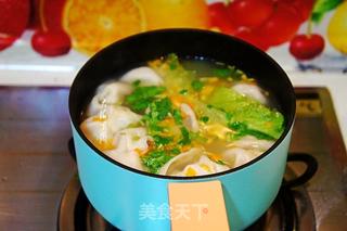 青椒牛肉馅元宝水饺的做法步骤:12