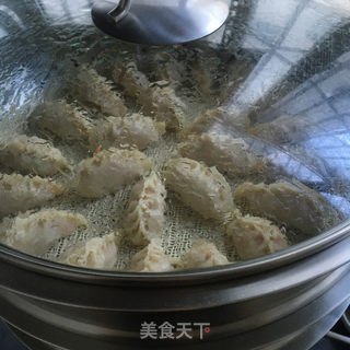 白菜豆腐素馅蒸饺的做法步骤：14