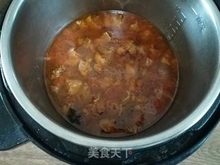 番茄牛腩的做法步骤:8