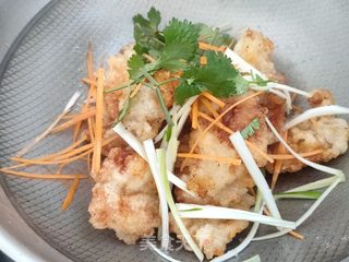锅包肉的做法步骤:13
