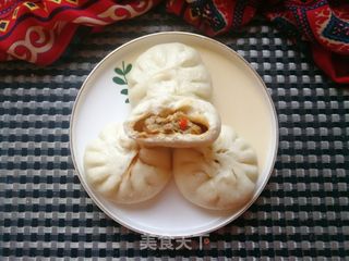 香辣猪肉白菜包的做法步骤:13