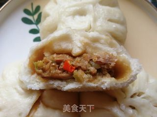 香辣猪肉白菜包的做法步骤:14