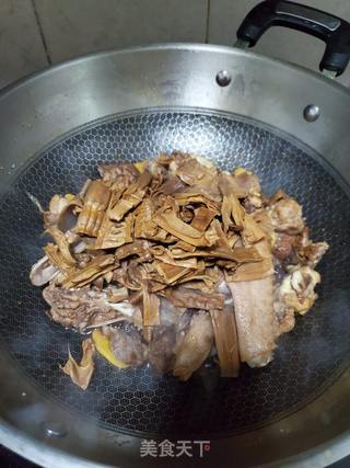 笋干焖鸭肉的做法步骤:8