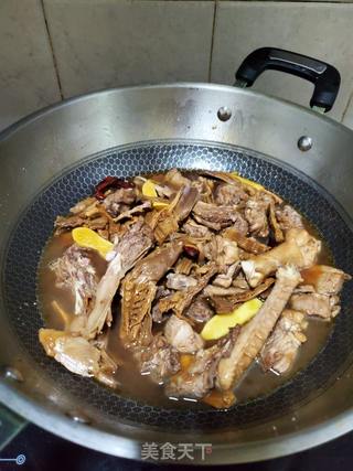 笋干焖鸭肉的做法步骤:9