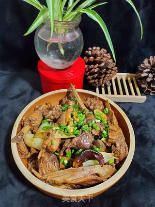 笋干焖鸭肉的做法步骤:14