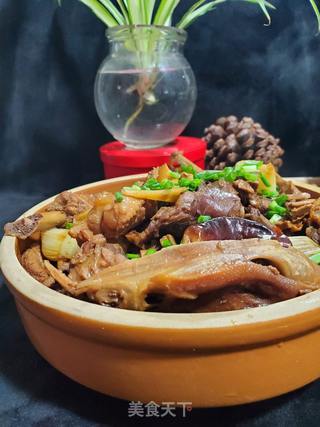 笋干焖鸭肉的做法步骤:16