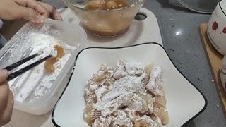 糖醋鸡柳的做法步骤:8