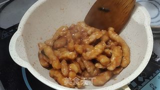 糖醋鸡柳的做法步骤:13
