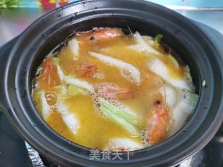 白菜肉丸粉丝煲的做法步骤:5