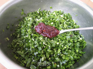 韭菜虾蓉馅水饺的做法步骤:4