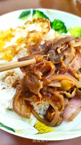 日式肥牛饭的做法步骤:12