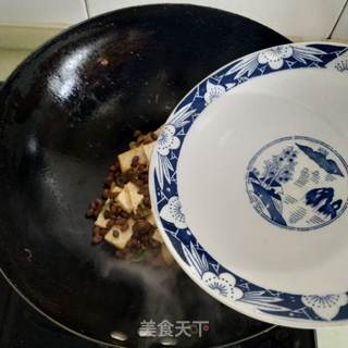 盐豆子炖豆腐的做法步骤:6