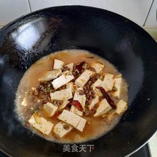 盐豆子炖豆腐的做法步骤:7