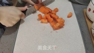 家常菜香菇鸡肉的做法步骤：2