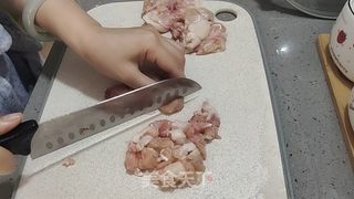 家常菜香菇鸡肉的做法步骤：4