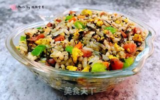 橄榄菜炒饭#花样米饭#的做法步骤：10