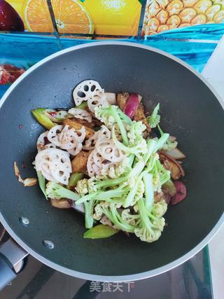 干锅鸡翅的做法步骤:16