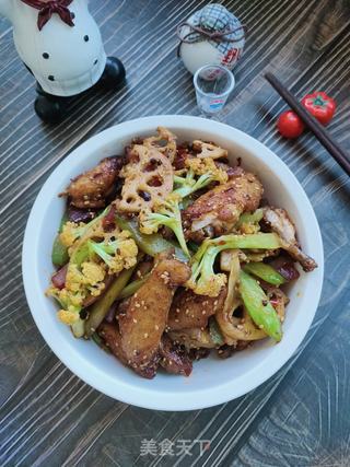 干锅鸡翅的做法步骤:20