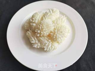 浙江名菜&蒜爆目鱼花的做法步骤:12