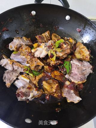红烧羊蝎子的做法步骤:12