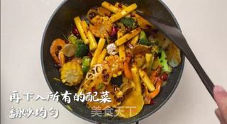 麻辣香锅丨麻辣鲜香荤素搭配营养健康!!的做法步骤:7