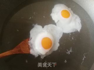 桂花冰糖鸡蛋荷包的做法步骤:7