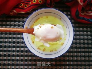 桂花冰糖鸡蛋荷包的做法步骤:11