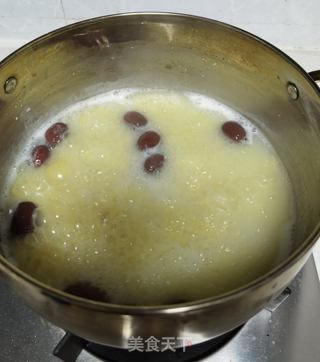 山药红枣小米粥的做法步骤:5