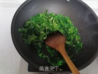 清炒荠菜的做法步骤：4