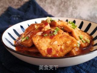 鱼香熊掌豆腐的做法步骤:15