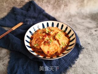 鱼香熊掌豆腐的做法步骤:16