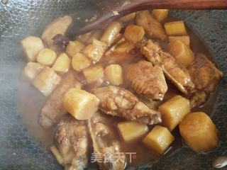 鸡翅炖山药的做法步骤:9