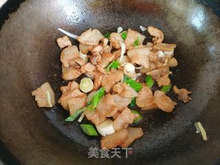 小炒五花肉的做法步骤:8