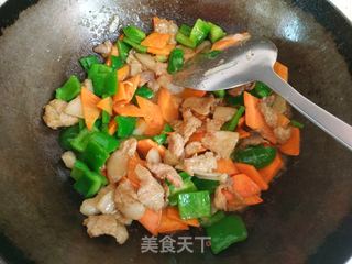 小炒五花肉的做法步骤:11