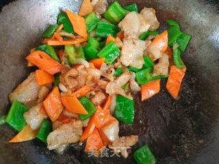 小炒五花肉的做法步骤:12