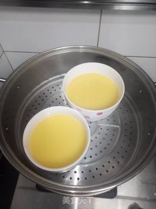 干贝蒸蛋羹的做法步骤:6