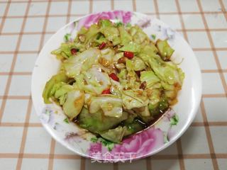 酸辣包菜的做法步骤:12