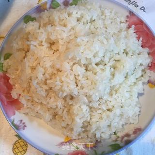 香菇肉末糯米饭的做法步骤：4