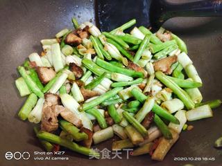 #五花肉炒不老豆的做法图解7