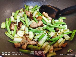 #五花肉炒不老豆的做法图解9