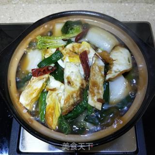白菜鸡蛋煲的做法步骤:15