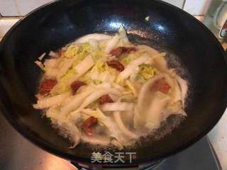 白菜炖粉丝的做法步骤：6