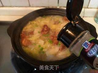 白菜炖粉丝的做法步骤：9