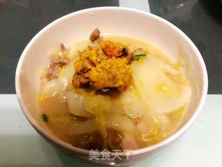 白菜肉丝炒年糕的做法步骤:10
