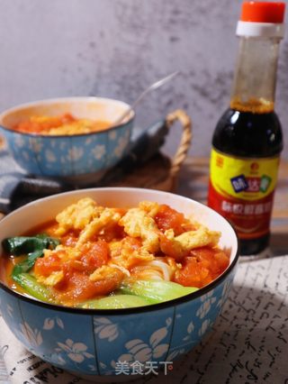 零基础❗️西红柿鸡蛋打卤面(家的味道❤️)的做法步骤:11