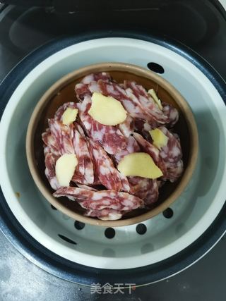 蒸香肠的做法步骤：3